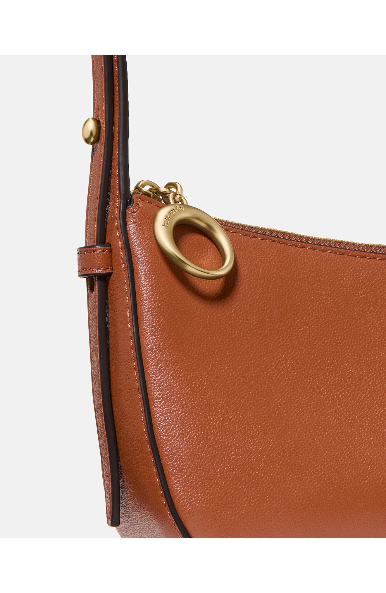 halo fine grain leather crossbody bag, Alternate, color, SOUTHWEST DESERT