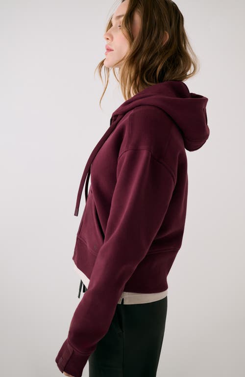 Lole Yonder Zip-up Hoodie In Burgundy