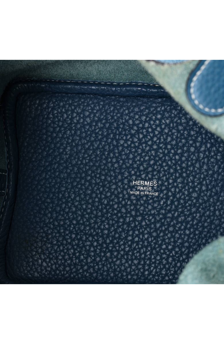 Pre-Owned Hermes Picotin Bag Clemence PM, Alternate, color, Bleu Jean