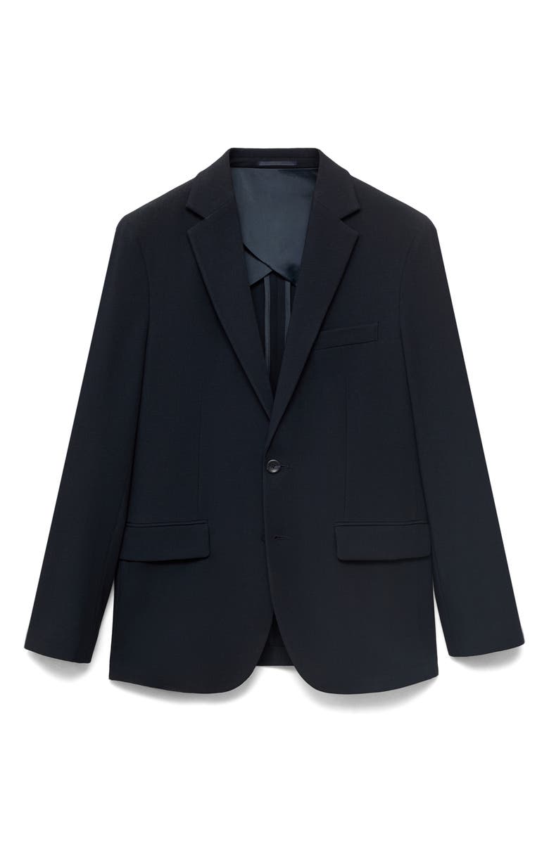 MANGO Verner Slim Fit Suit Blazer, Alternate, color, Navy