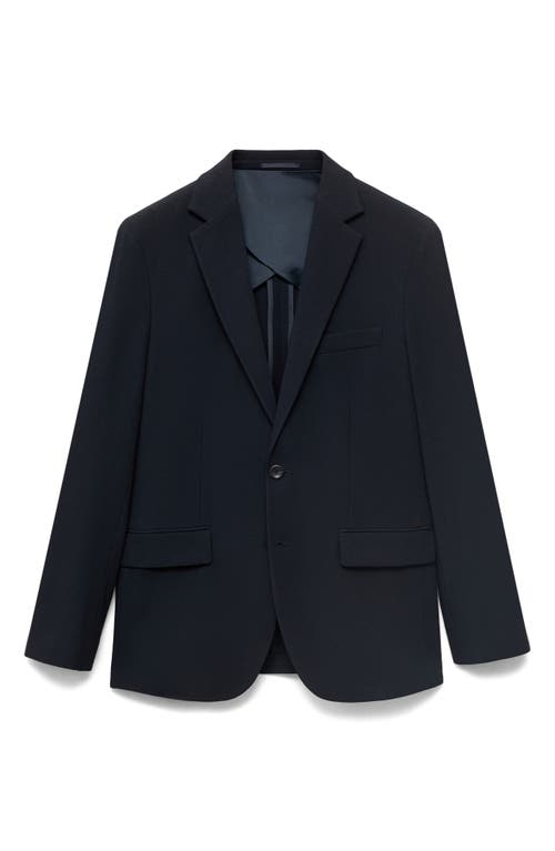 Mango Verner Slim Fit Suit Blazer In Blue