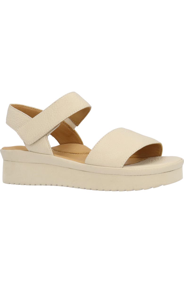 L'Amour des Pieds Abrilla Ankle Strap Sandal, Main, color, Cream
