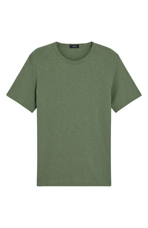 Theory Essential Tee In Cosmos Slub Cotton