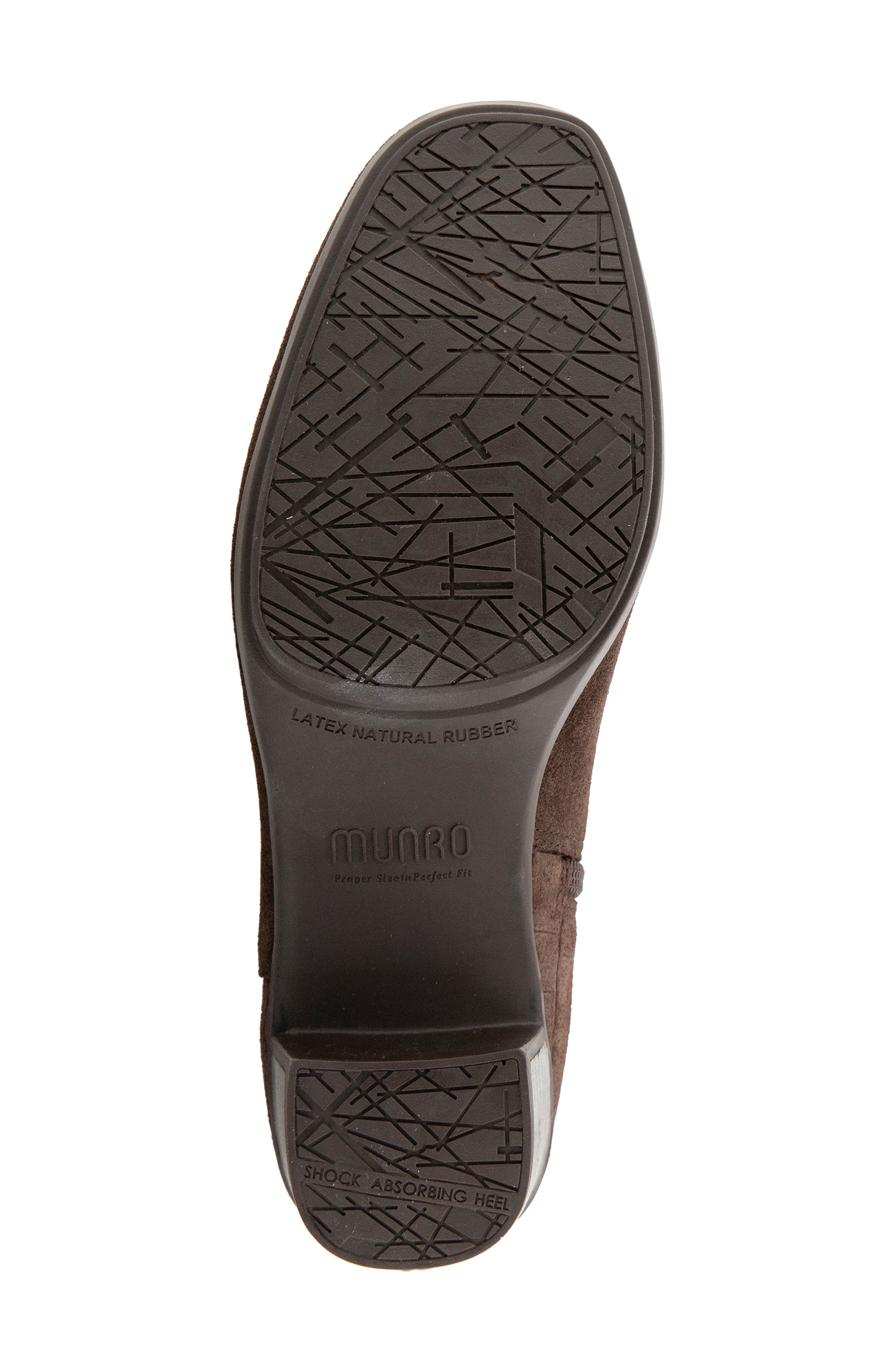 Calia Leather Bootie, Alternate, color, CHOCOLATE COMBO