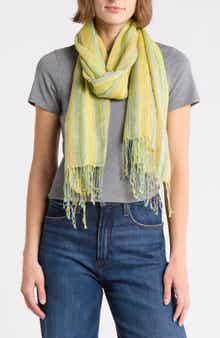 La Fiorentina Multicolored Stripe Scarf