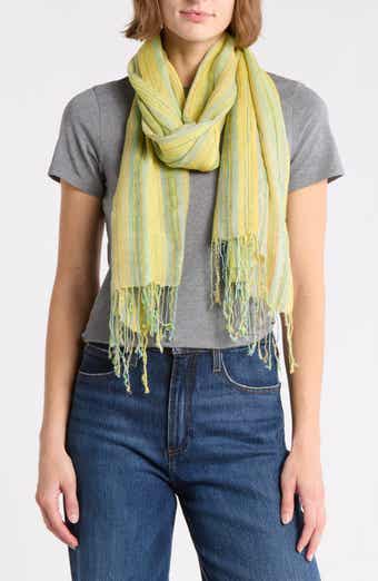La Fiorentina Multicolored Stripe Scarf