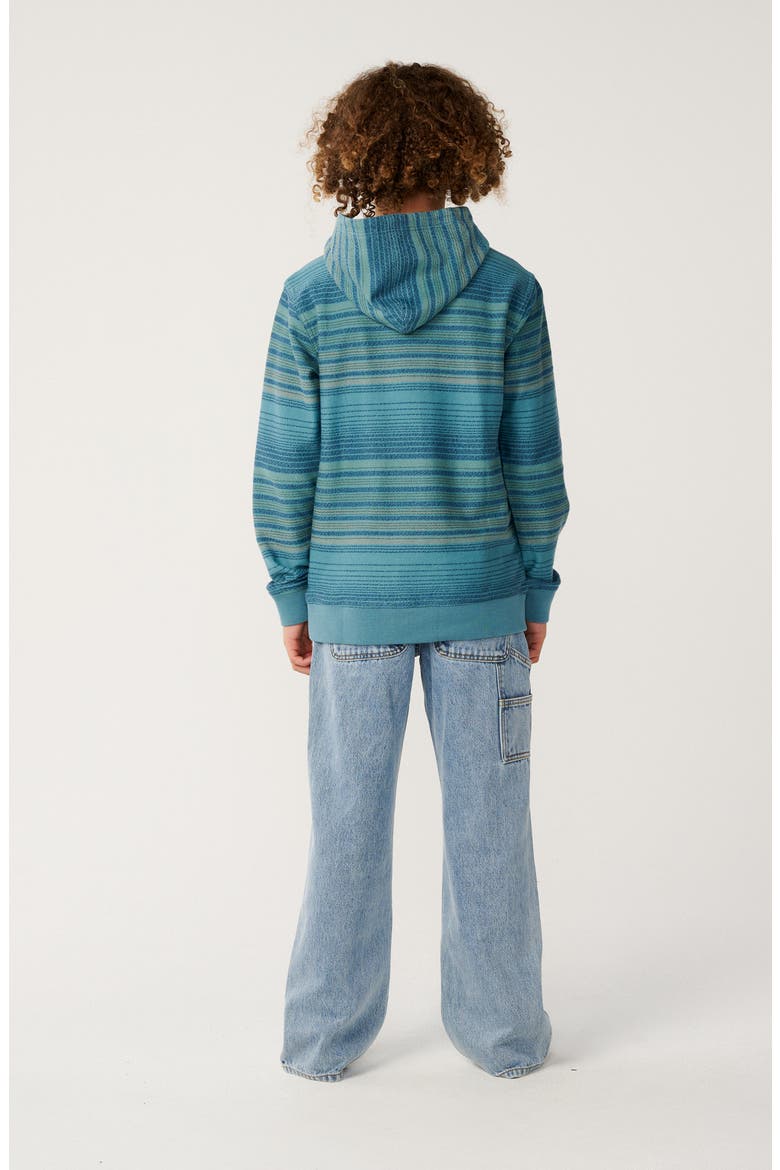 Kids' Classic Surf Baja Hoodie, Alternate, color, DUSTY JADE