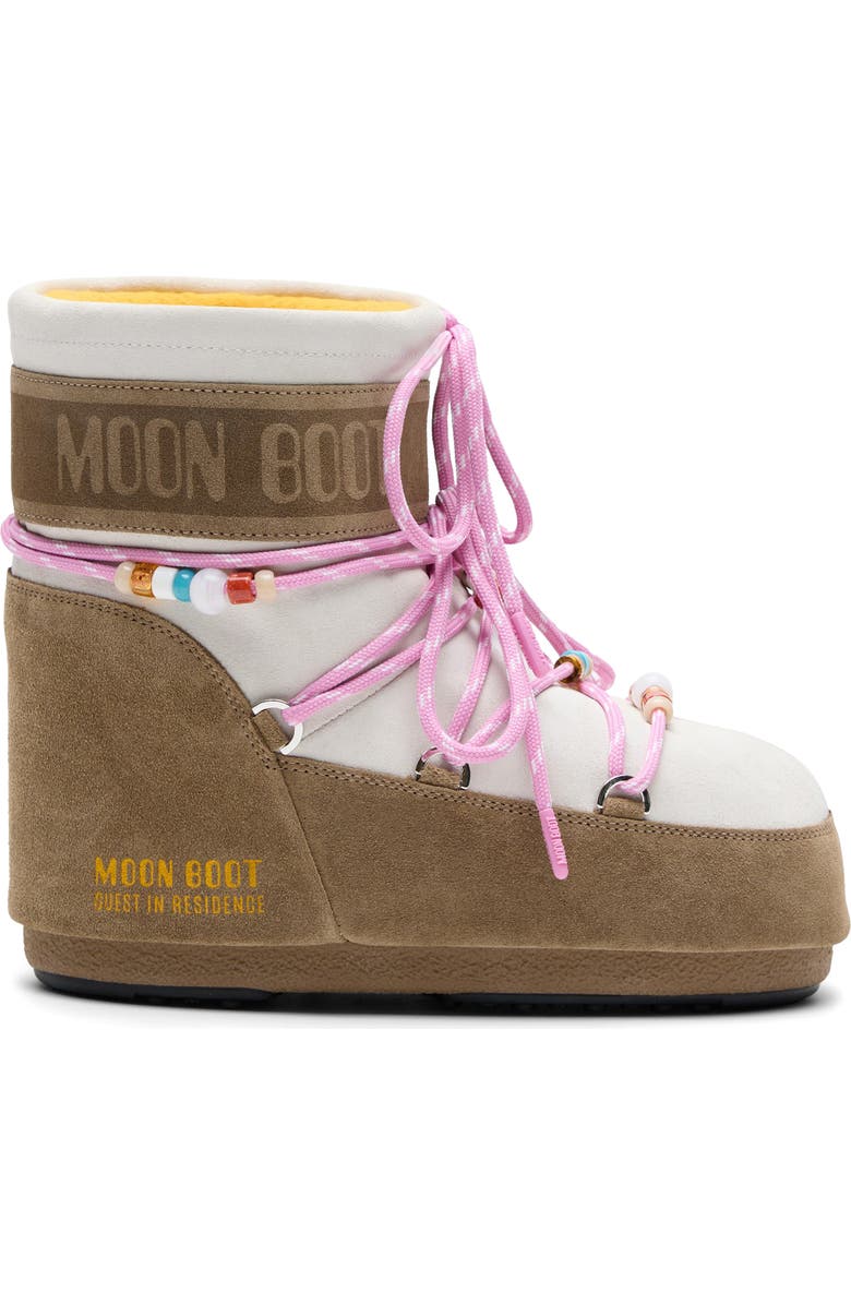 Moon Boot<sup>®</sup> x Guest In Residence Icon Low Boot, Main, color, Honey/ White Sand