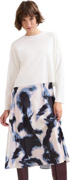 Phase Eight Issy Tye Dye 2-in-1 Midi Dress