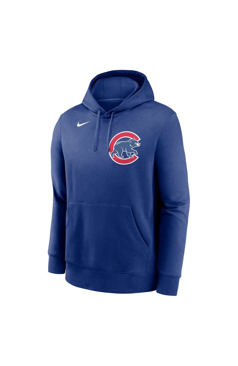 Nike Men's Nike Dansby Swanson Royal Chicago Cubs Player Name & Number Club Pullover Hoodie, Alternate, color, Royal