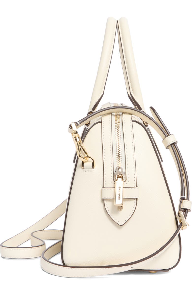 Kate Spade New York madison large dolly duffle crossbody bag, Alternate, color, Meringue