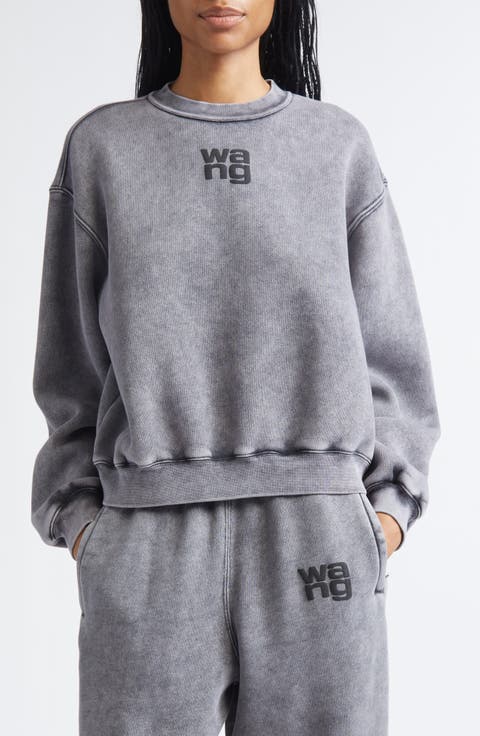 Essential Logo Cotton Blend Sweatshirt