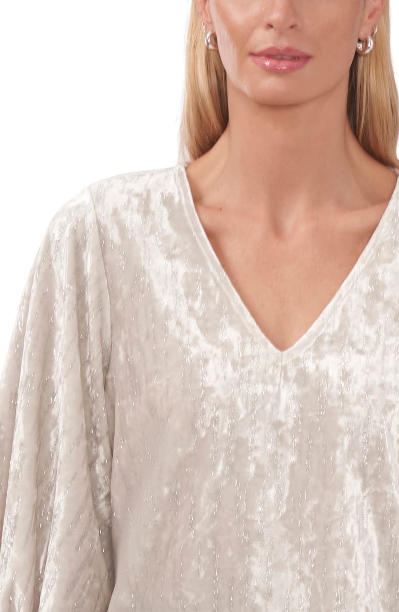 Halogen<sup>®</sup> Metallic Velvet Top, Alternate, color,