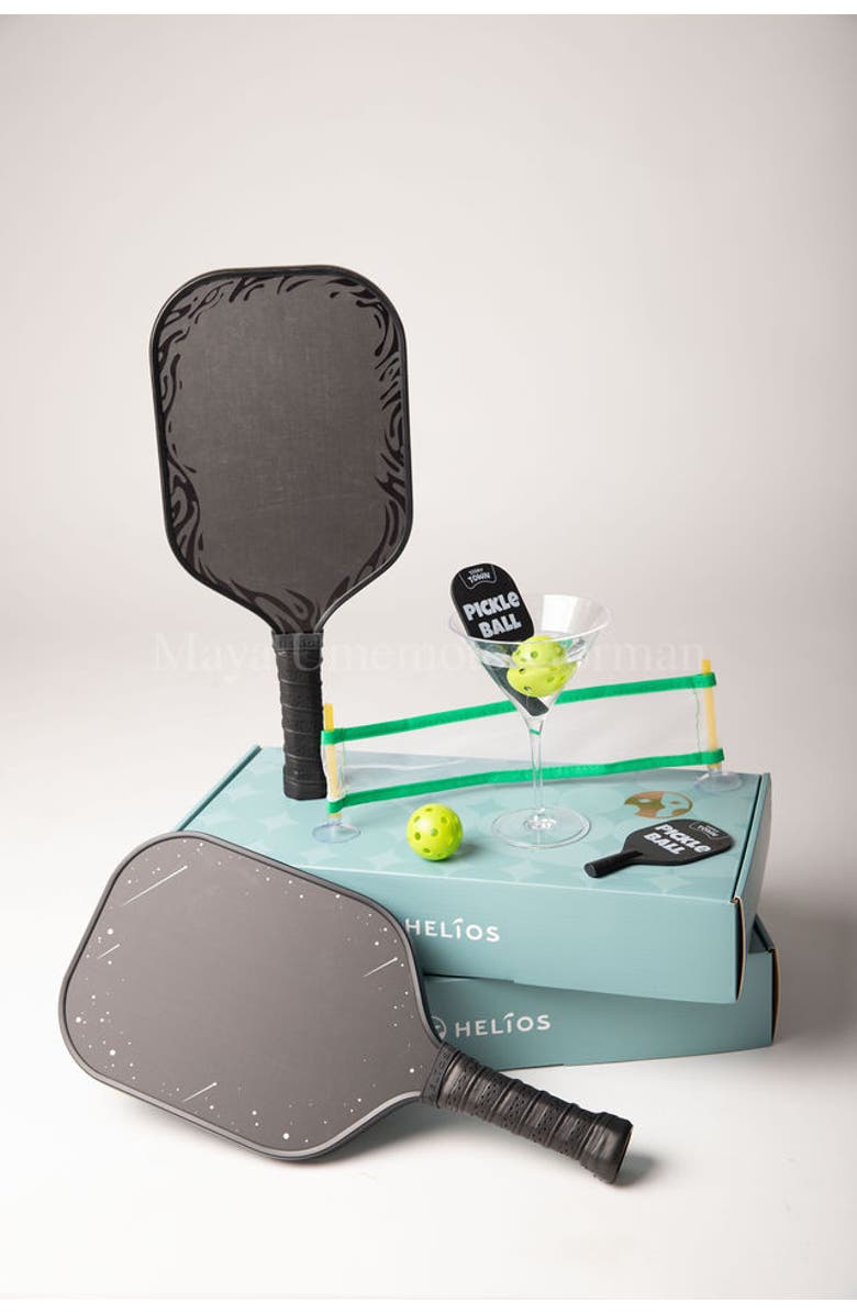 Helios Toray Performance Pickleball Paddle Set, Alternate, color, Black
