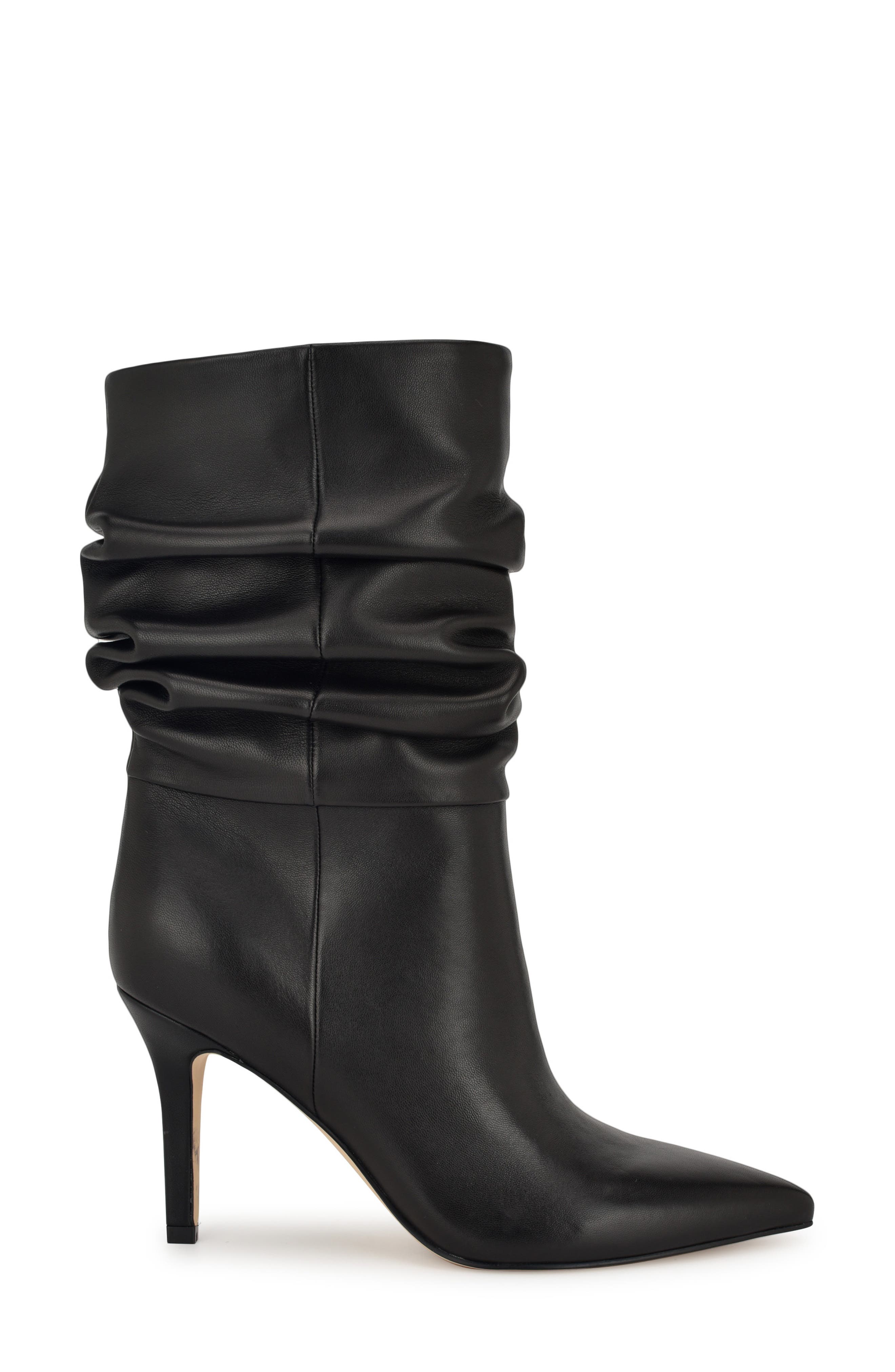 Nine West Slouch Pointed Toe Bootie, Alternate, color, 