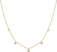 MADE BY MARY Flora Luxe Floating Necklace
