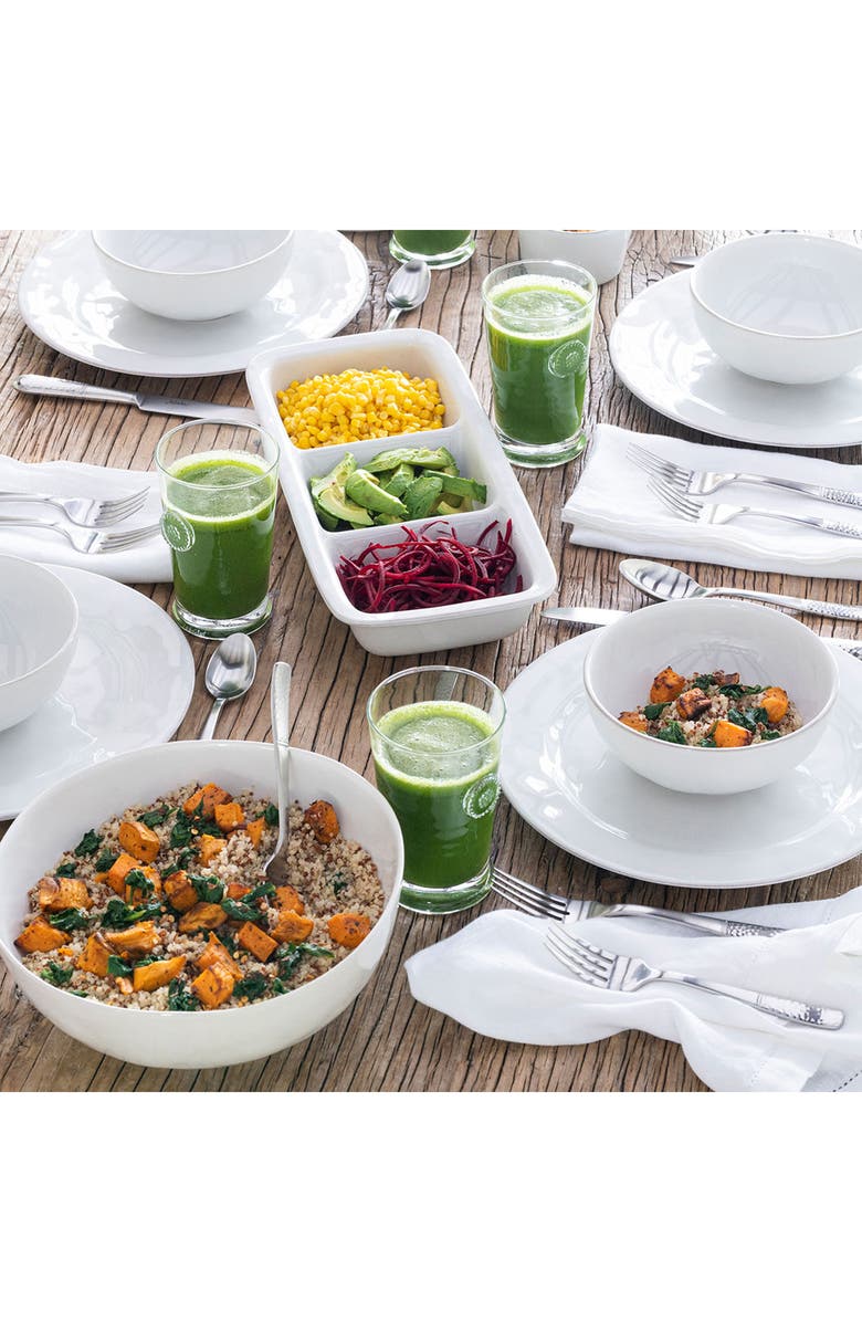 Juliska Puro Whitewash Ceramic Serving Bowl, Alternate, color, Whitewash