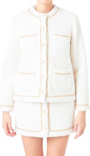 Endless Rose Chain Trim Jacket