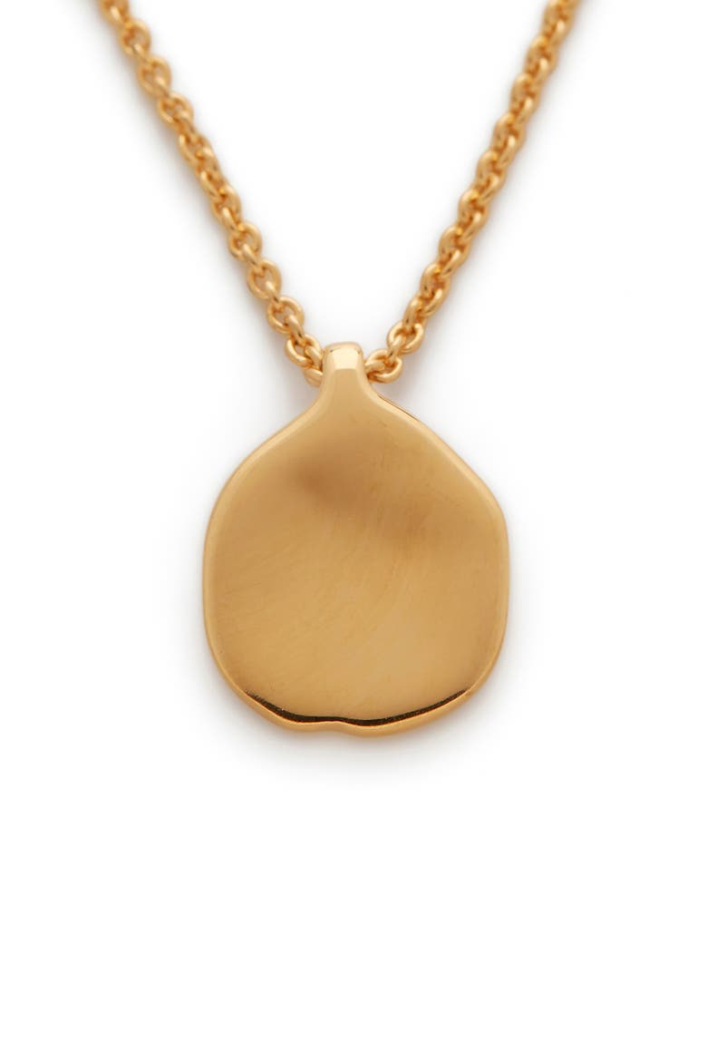 MV Siren™ Petal Necklace, Alternate, color, YELLOW GOLD