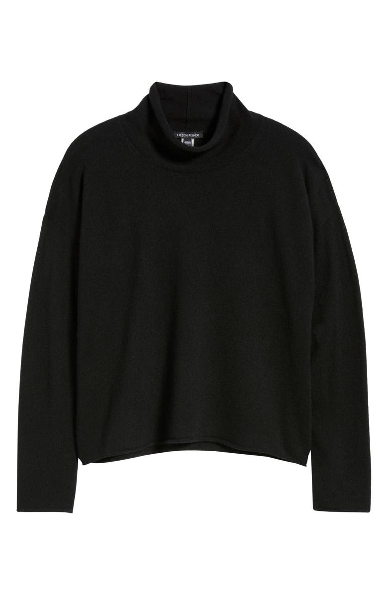 Eileen Fisher Turtleneck Cashmere Sweater, Main, color,
