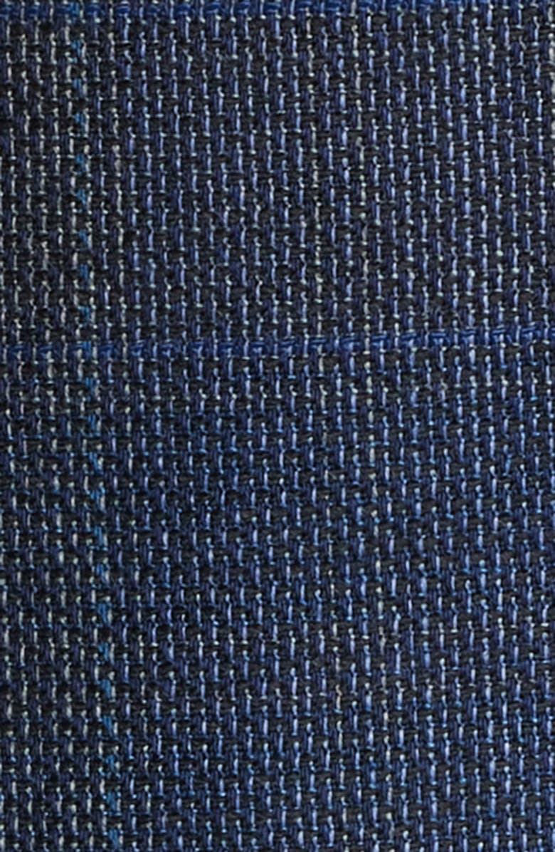 BOSS Hutson Plaid Sport Coat, Alternate, color, Navy