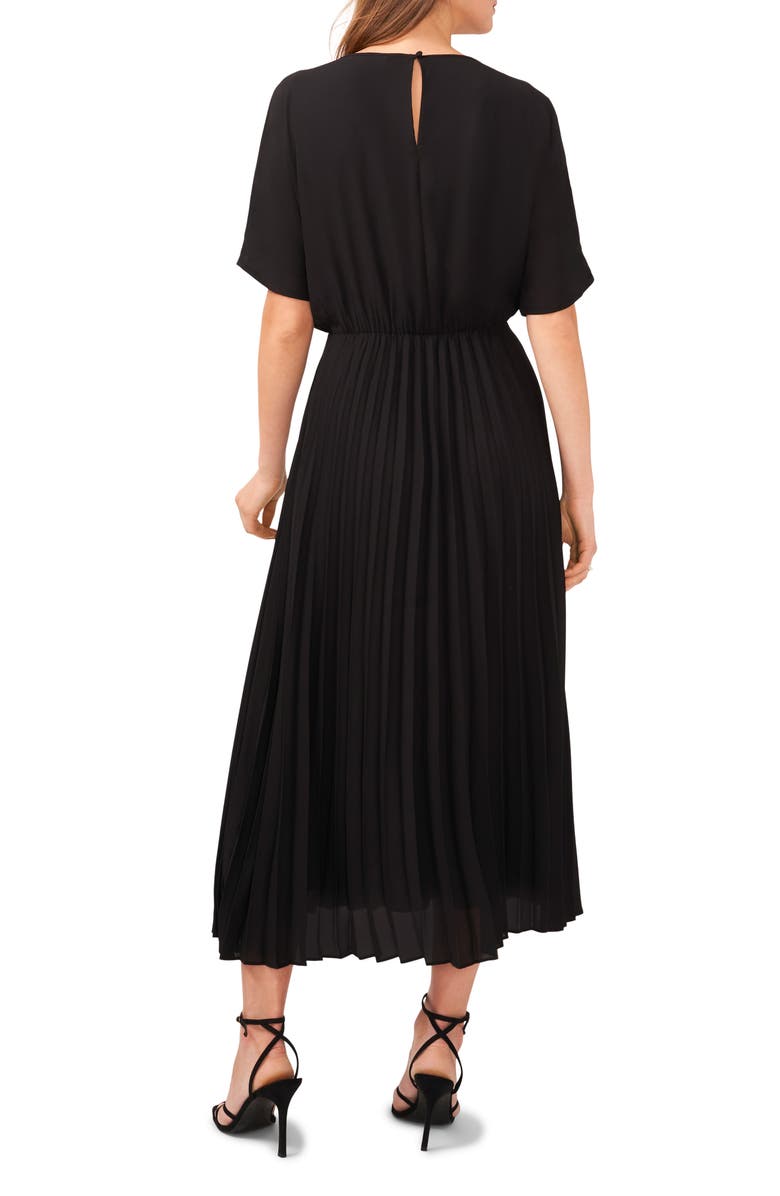Halogen<sup>®</sup> Pleated Midi Dress, Alternate, color,