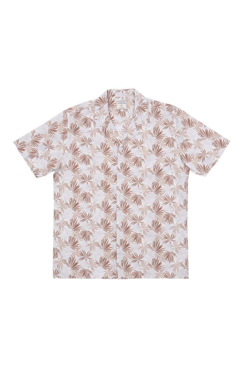 Cotton Camp Shirt, Main, color, TAN