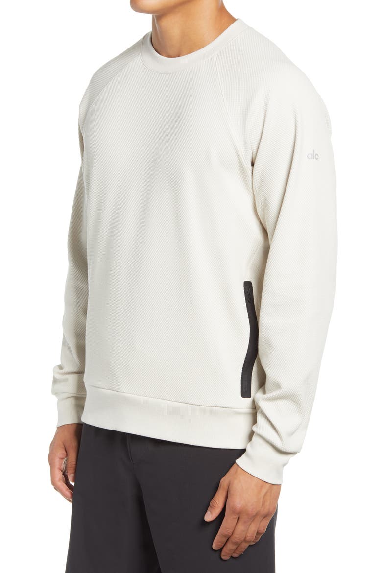 Impel Raglan Sweatshirt, Alternate, color, BONE