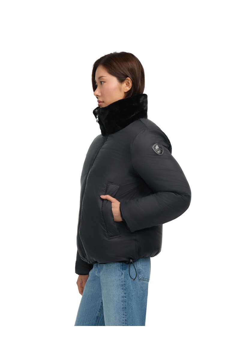 Pajar Vanita Boxy Reversible Midweight Puffer Jacket, Alternate, color, Black