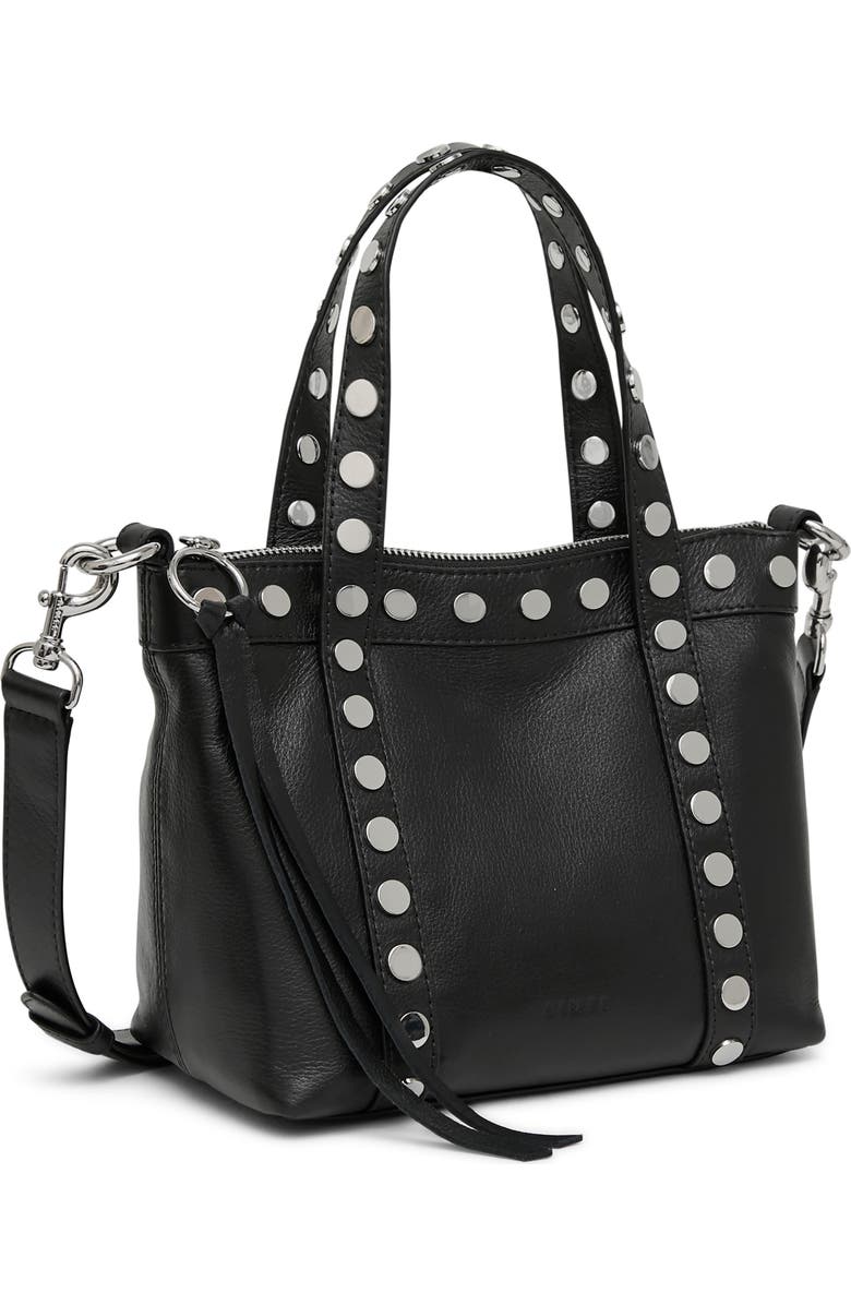 AIMEE Mini Jagger Tote, Alternate, color, Black