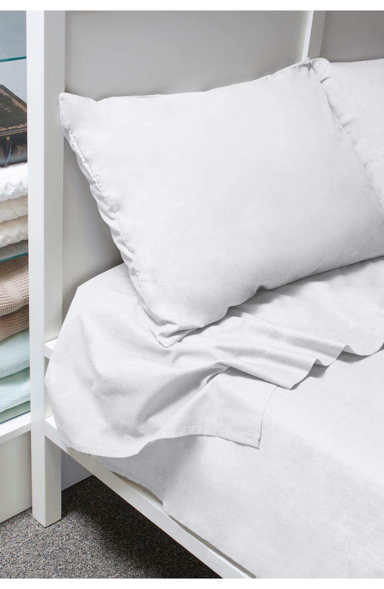 Hotel Espalma 300 Thread Count Cotton Percale Sheet Set, Alternate, color, 