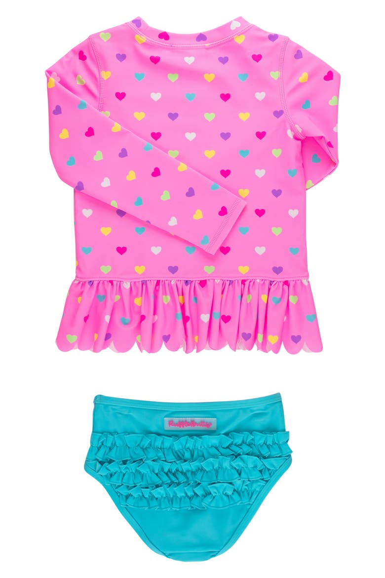 Kids' Two-Piece Swimsuit, Alternate, color, PINK