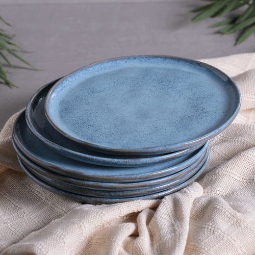 Porto Brasil Dessert Plate Set Of 6 In Blue