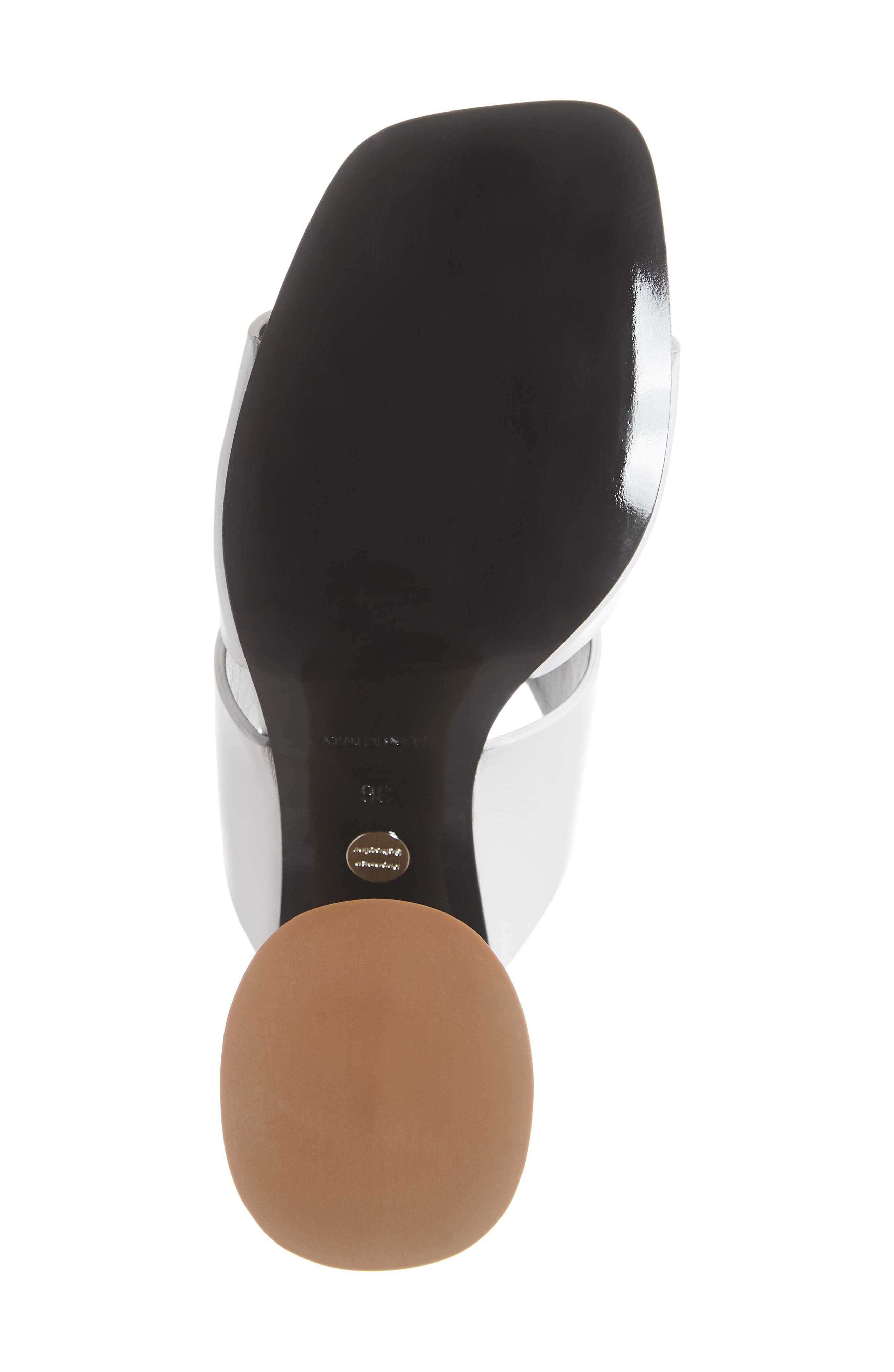 Proenza Schouler Cylinder Heel Slide Sandal, Alternate, color, 