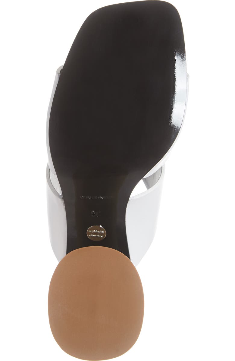 Proenza Schouler Cylinder Heel Slide Sandal, Alternate, color,