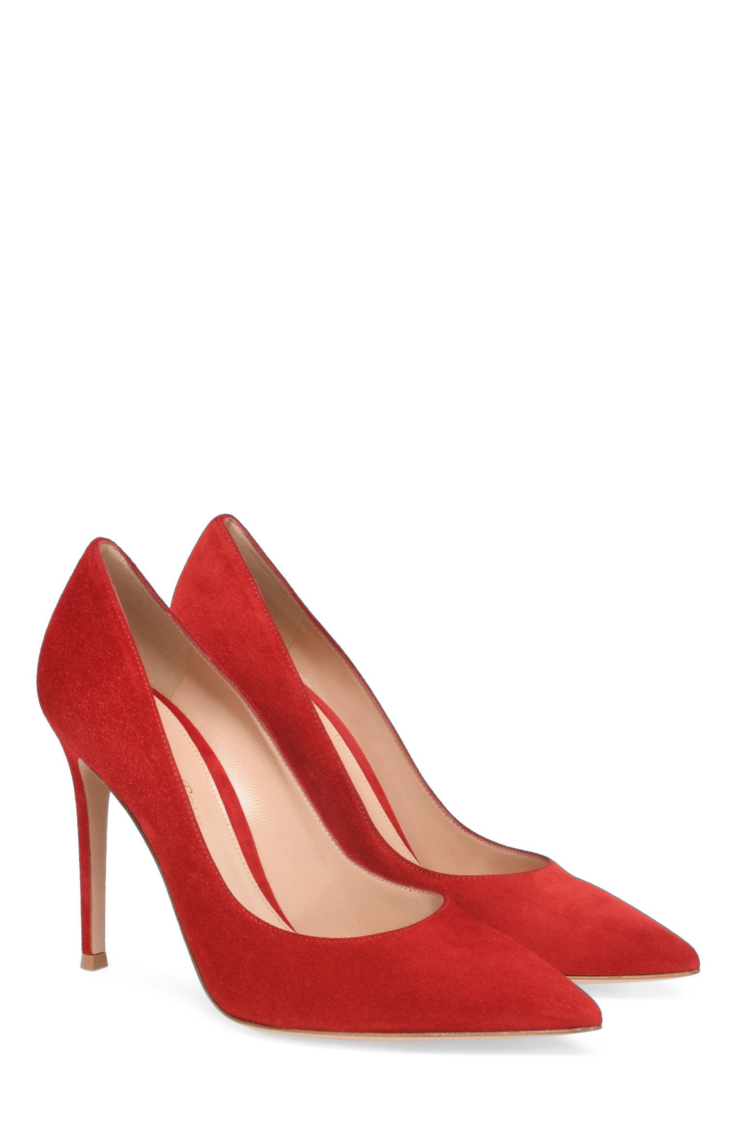 Gianvito 105 Pumps, Alternate, color, Red Suede