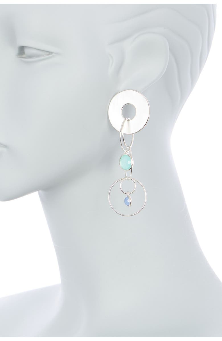 Ippolita Sterling Silver Wonderland Triple Drop Earrings, Alternate, color, 