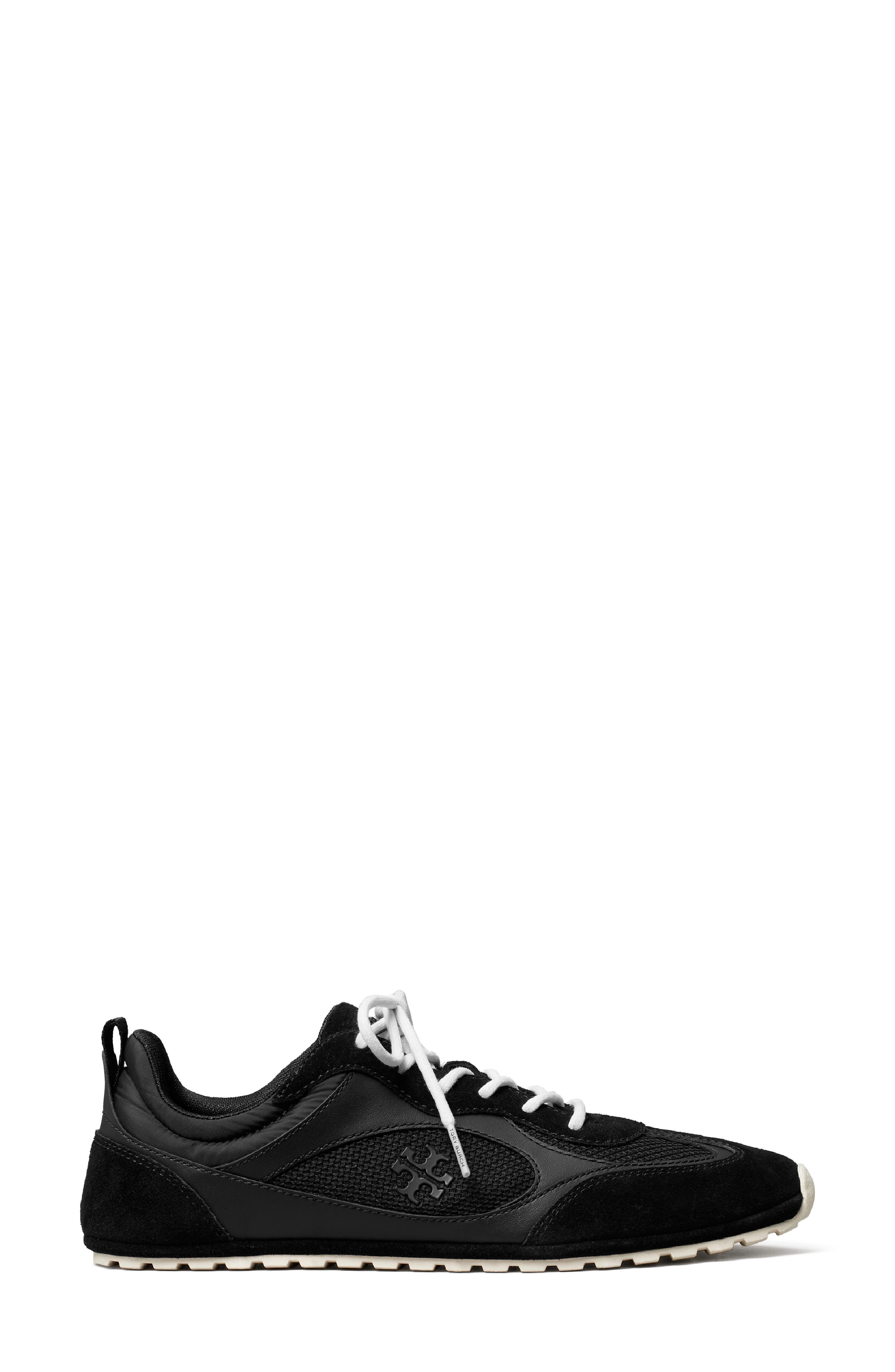 Tory Burch Field Sneaker, Alternate, color, Perfect Black