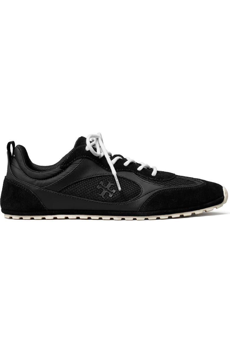 Tory Burch Field Sneaker, Alternate, color, Perfect Black