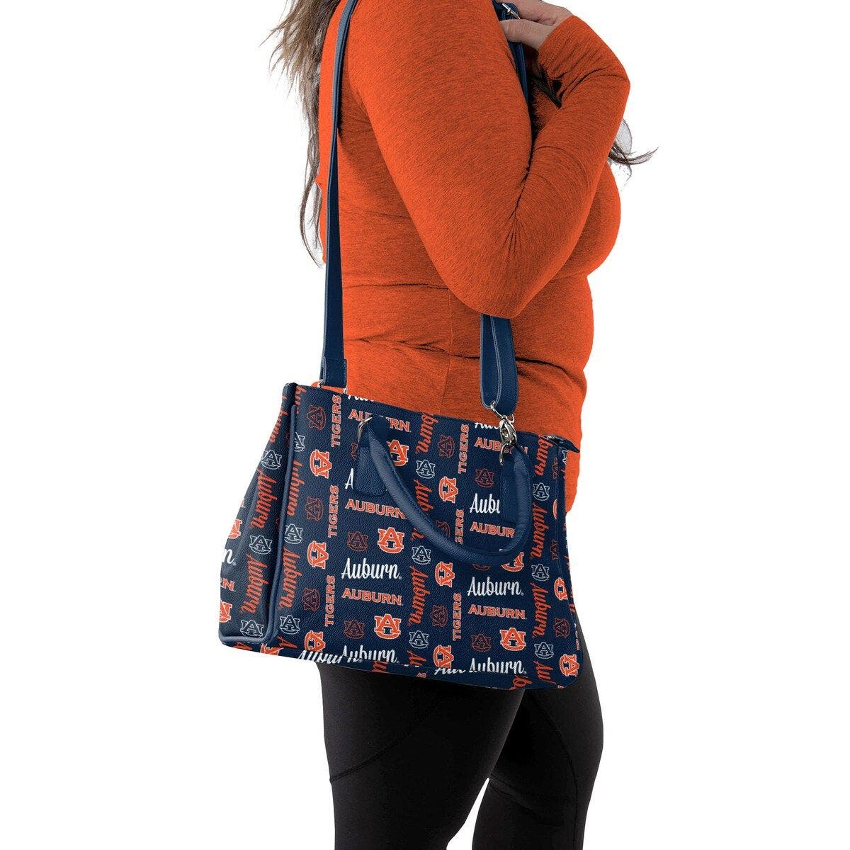 FOCO Auburn Tigers Repeat Brooklyn Tote, Alternate, color, 