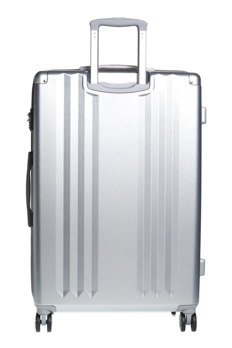 Ambeur 2-Piece Spinner Luggage Set, Alternate, color, SILVER