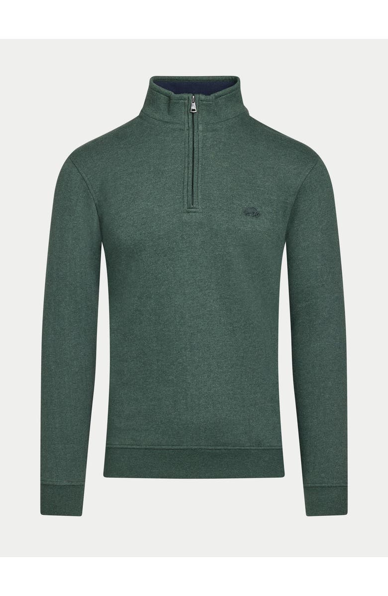 Raging Bull Classic Jersey Quarter Zip Sweatshirt, Alternate, color, Forest