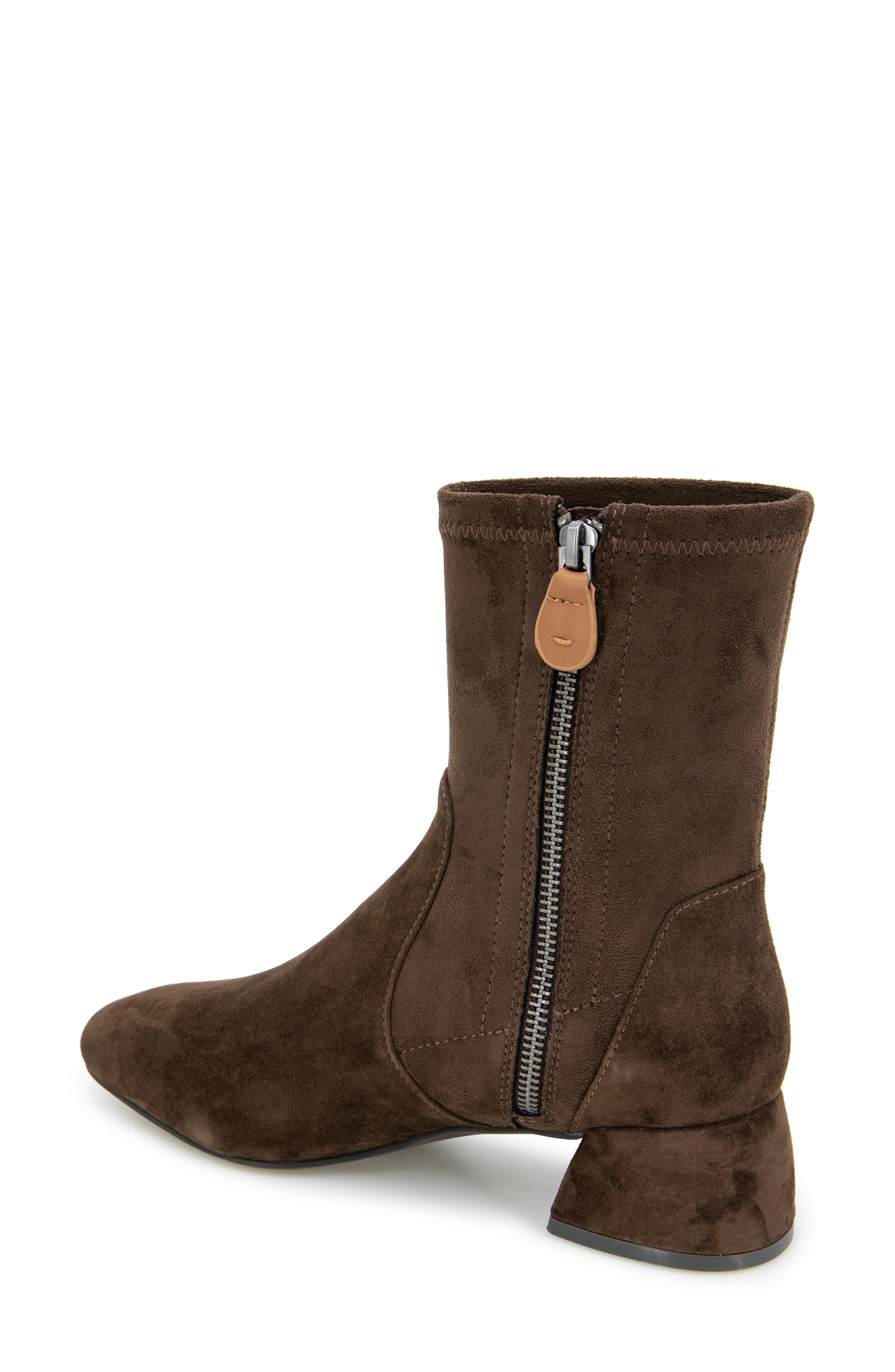Elly Bootie, Alternate, color, CHOCOLATE SUEDE