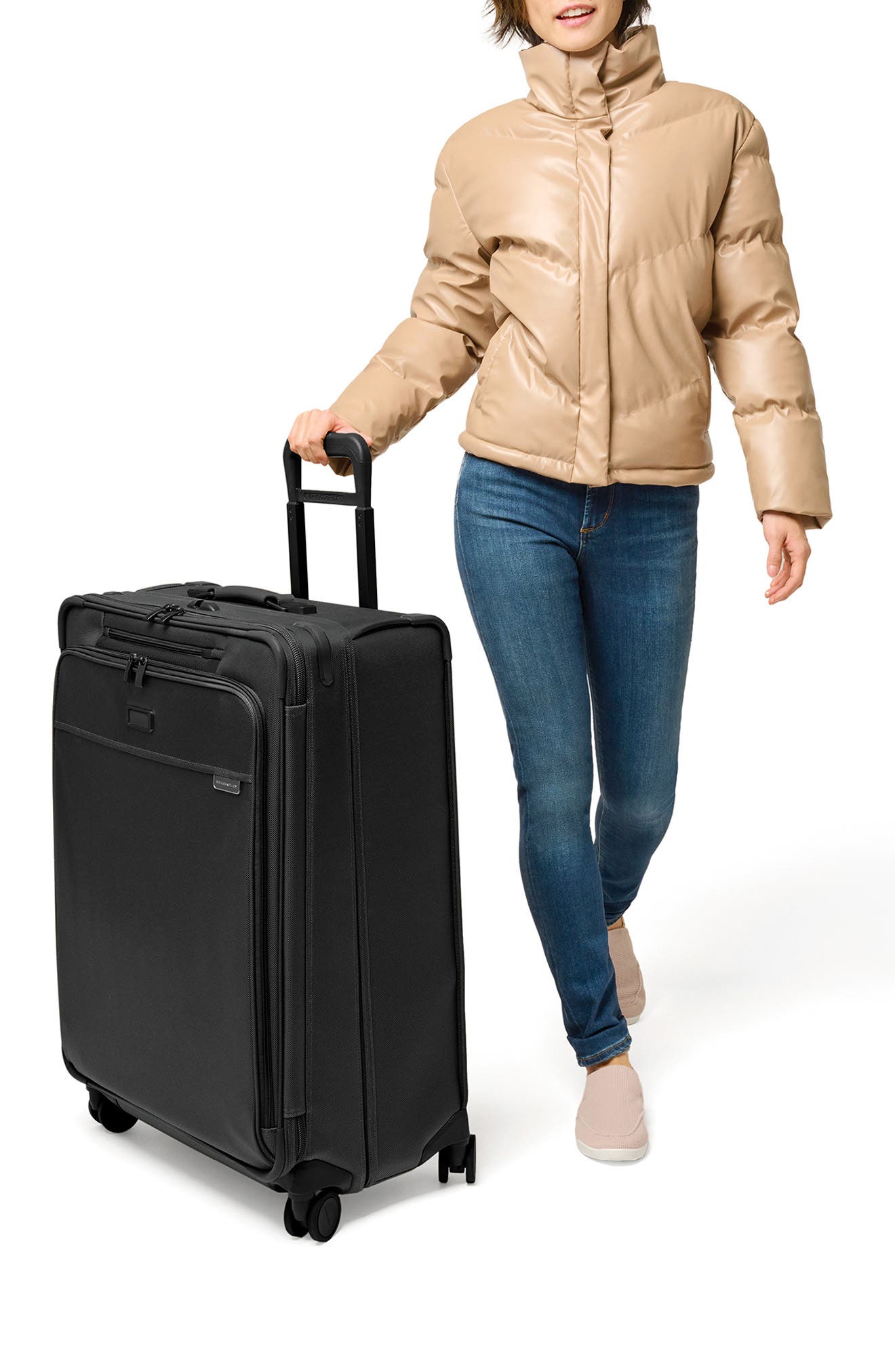 Briggs & Riley Baseline 29-Inch Large Expandable Spinner Suitcase, Alternate, color, Black