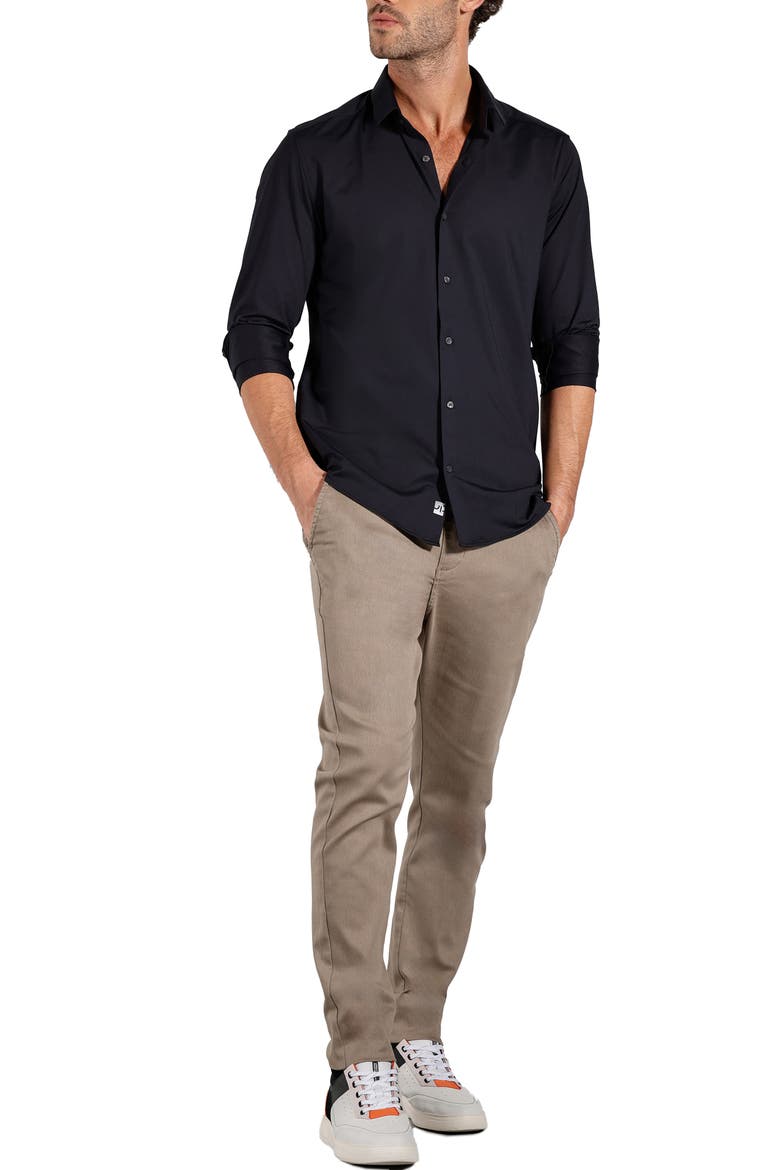 Bold Recicle UV Protection Tech Shirt, Alternate, color, Black