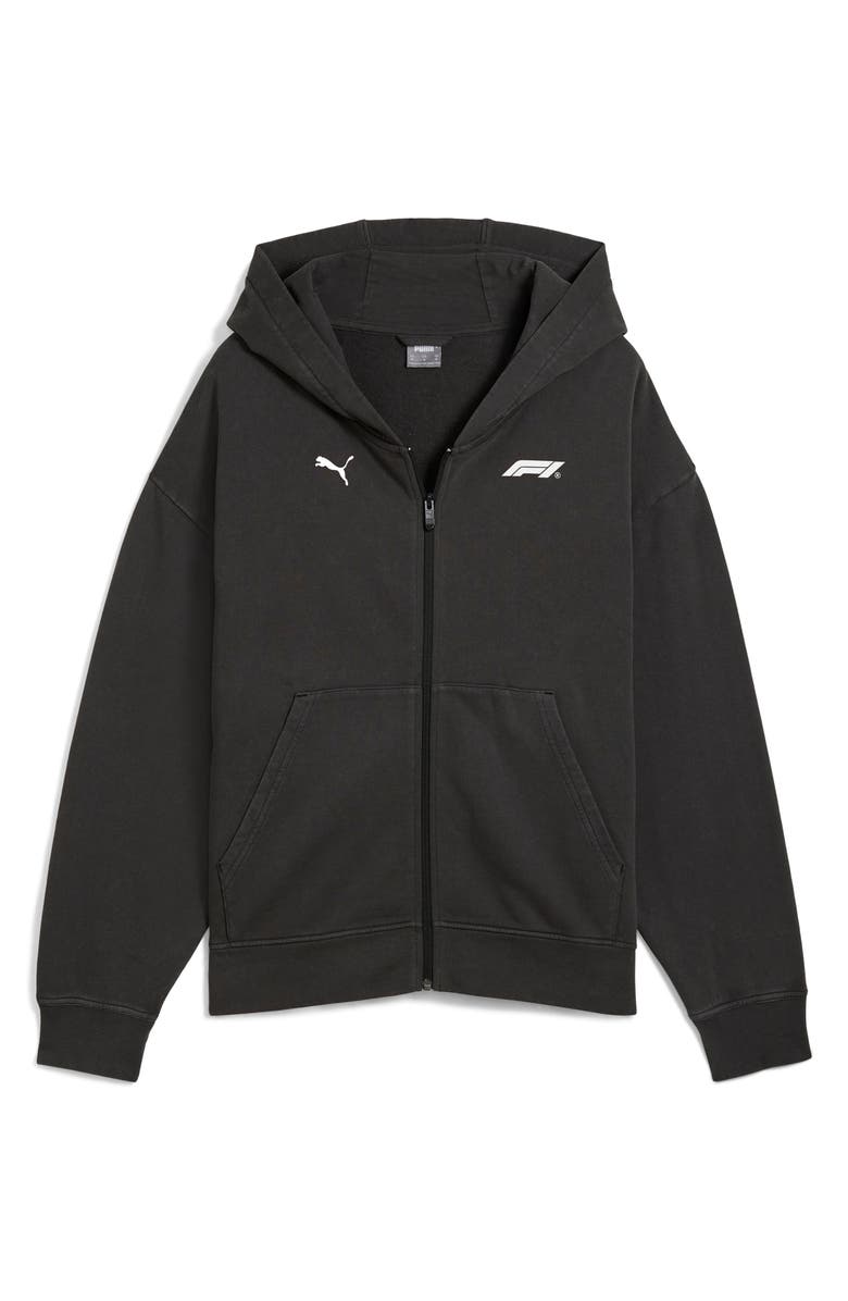 PUMA x F1 Graphic Full Zip Hoodie, Main, color, Puma Black
