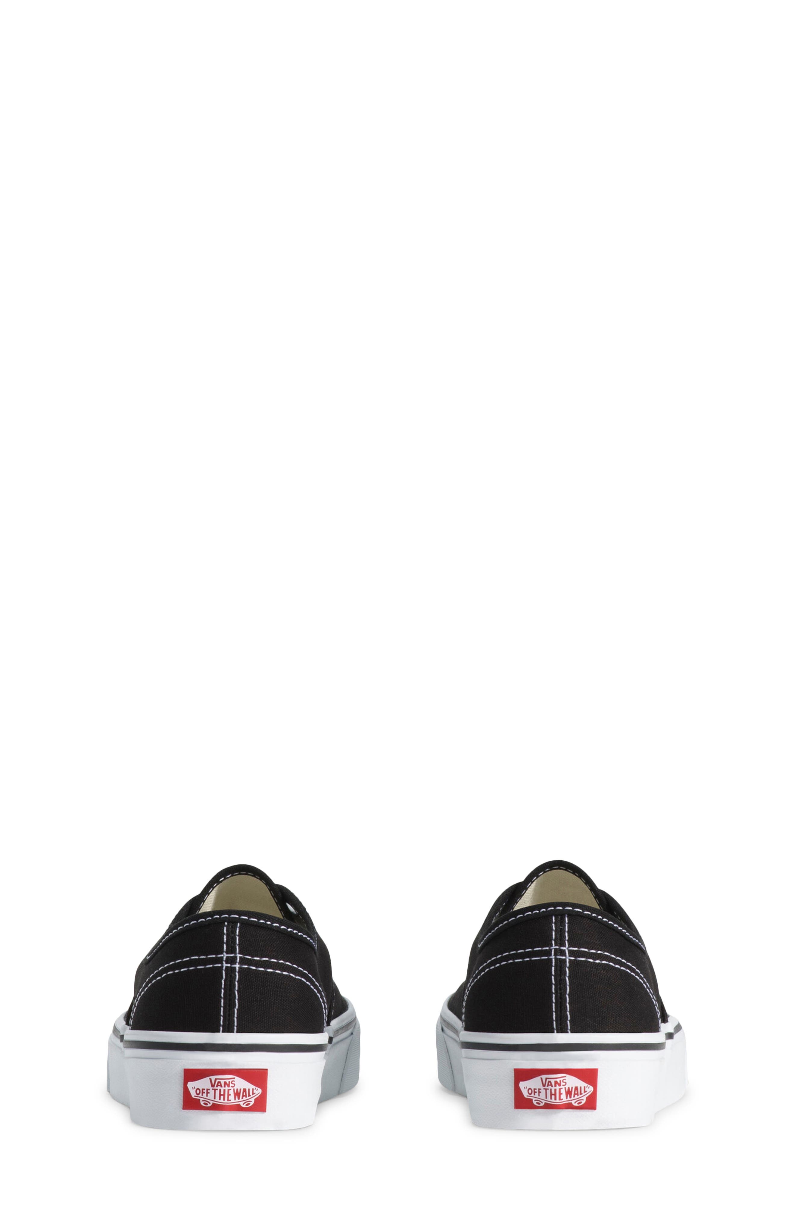 Kids' Authentic Sneaker, Alternate, color, BLACK