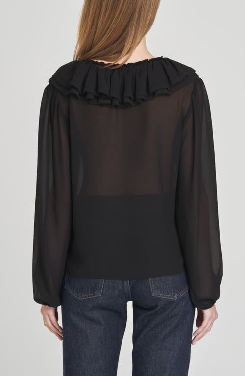 Wayf Agnes Ruffle Top