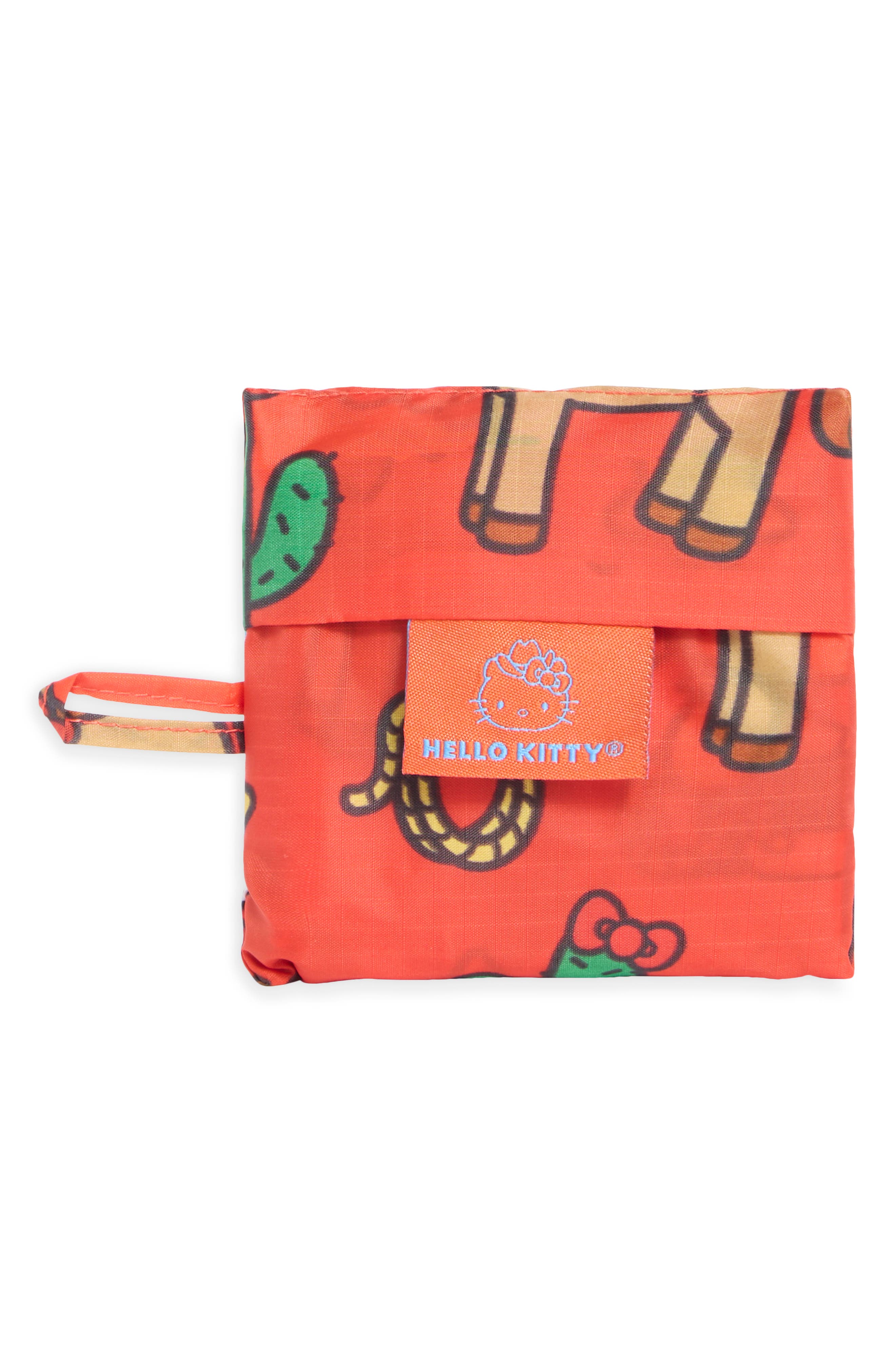 Baby Baggu Reusable Nylon Tote, Alternate, color, HELLO KITTY WESTERN