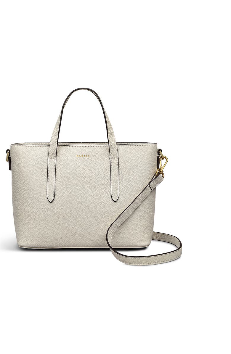 Radley Silk Street Small Open Top Satchel Bag, Main, color, Chalk